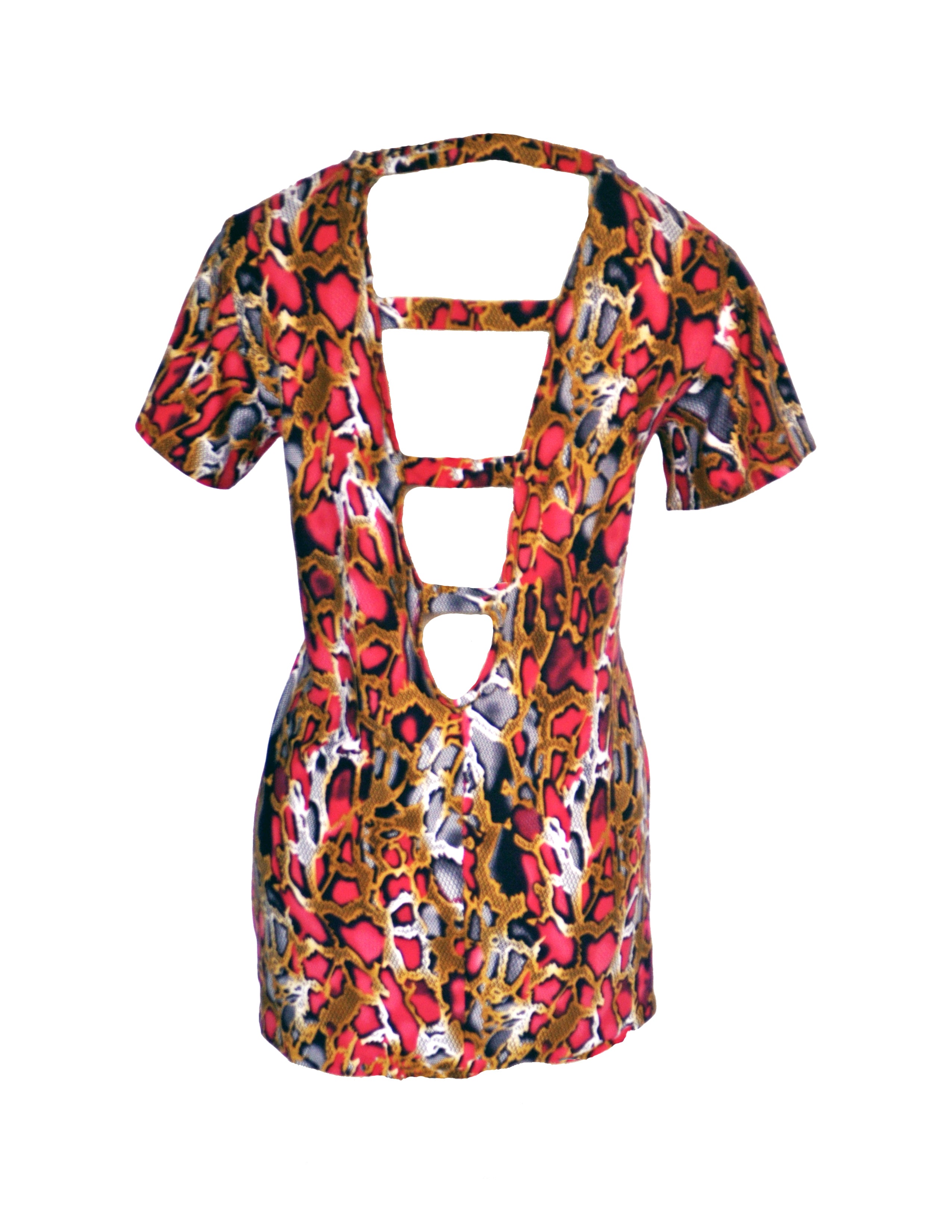 ワンピース S stamp tee dress Bxsruta Women Causual One-Piece Wrap Skirt Floral Print Tie