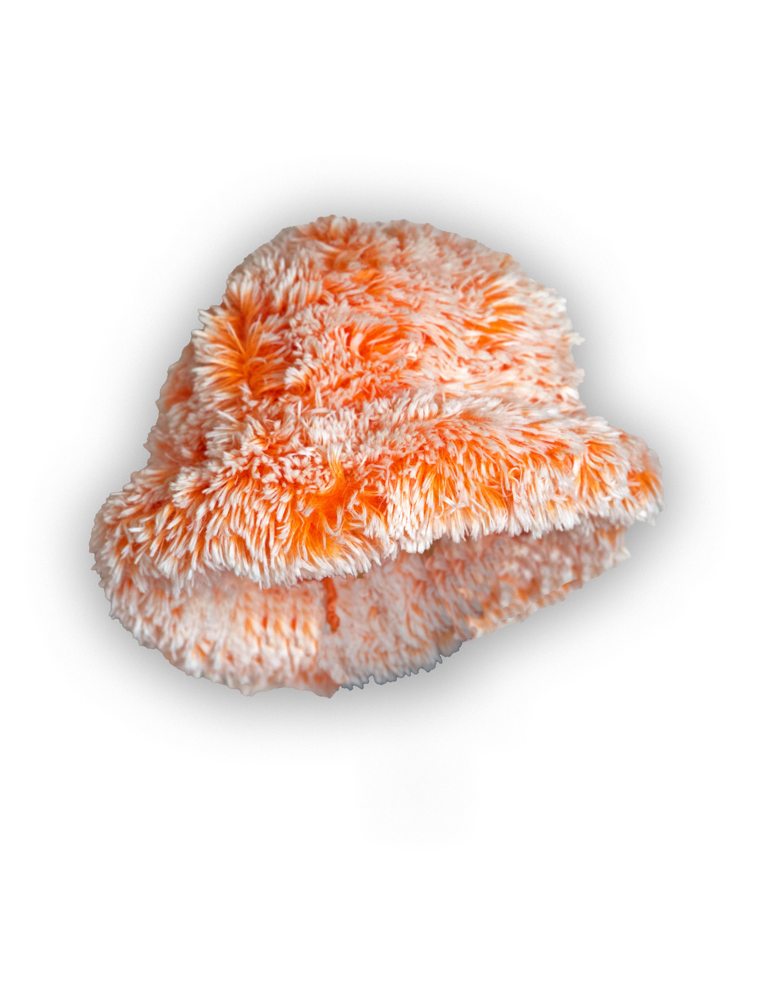 ファッション雑貨・小物その他 ENGBROX heart point fluffy bucket hativory jocelyn Oversized Faux Fur Bucket Hat in Pink | REVOLVE
