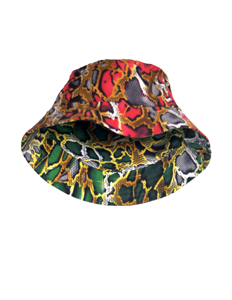 
                  
                    SnakeSkin Reversible Bucket Hat
                  
                